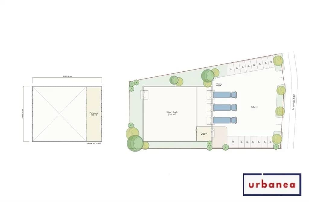 Travgatan 88, Upplands Väsby – 1800 m² – bildgalleri