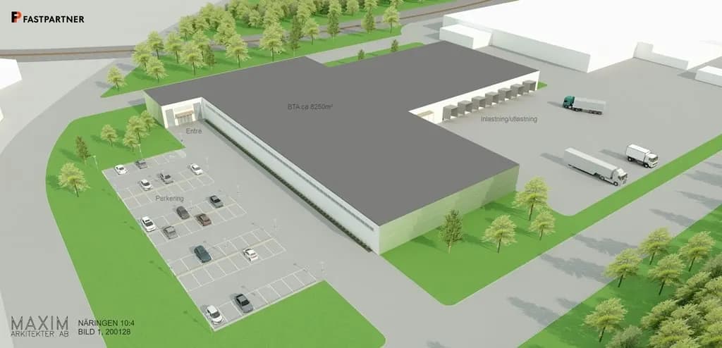 Strömmavägen 2, Gävle – 6 000-8 500 m²