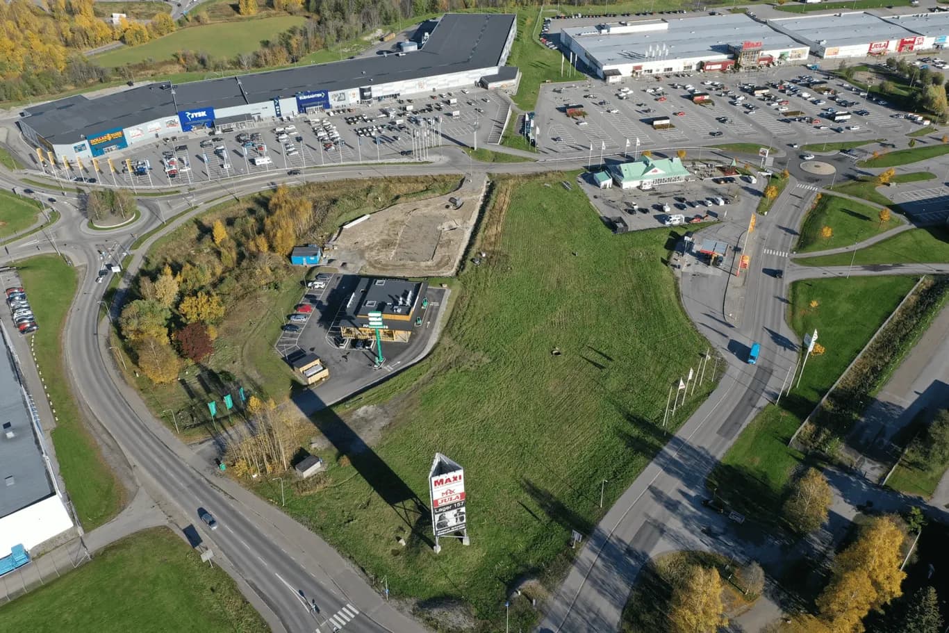 Antennvägen, Sundsvall – 500-1 500 m²