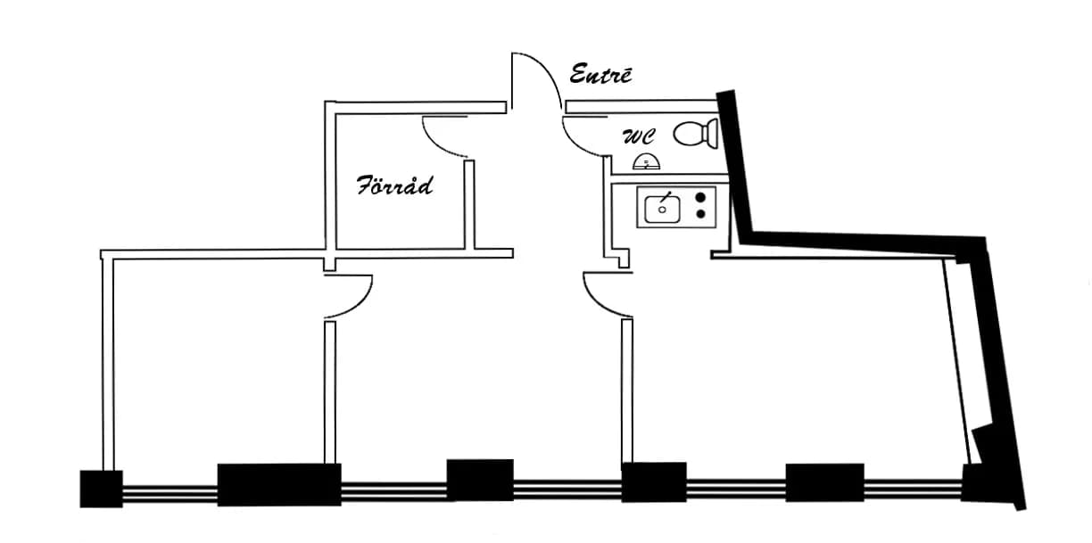 Stigbergsliden 5B, 65 kvm – bild 2