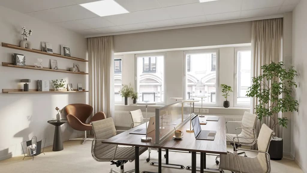 Härlig och ljus kontorslokal med egen terrass – bild 2