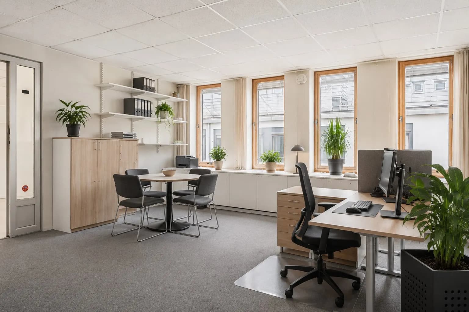 Kontor vid Rådhustorget i centrala Helsingborg