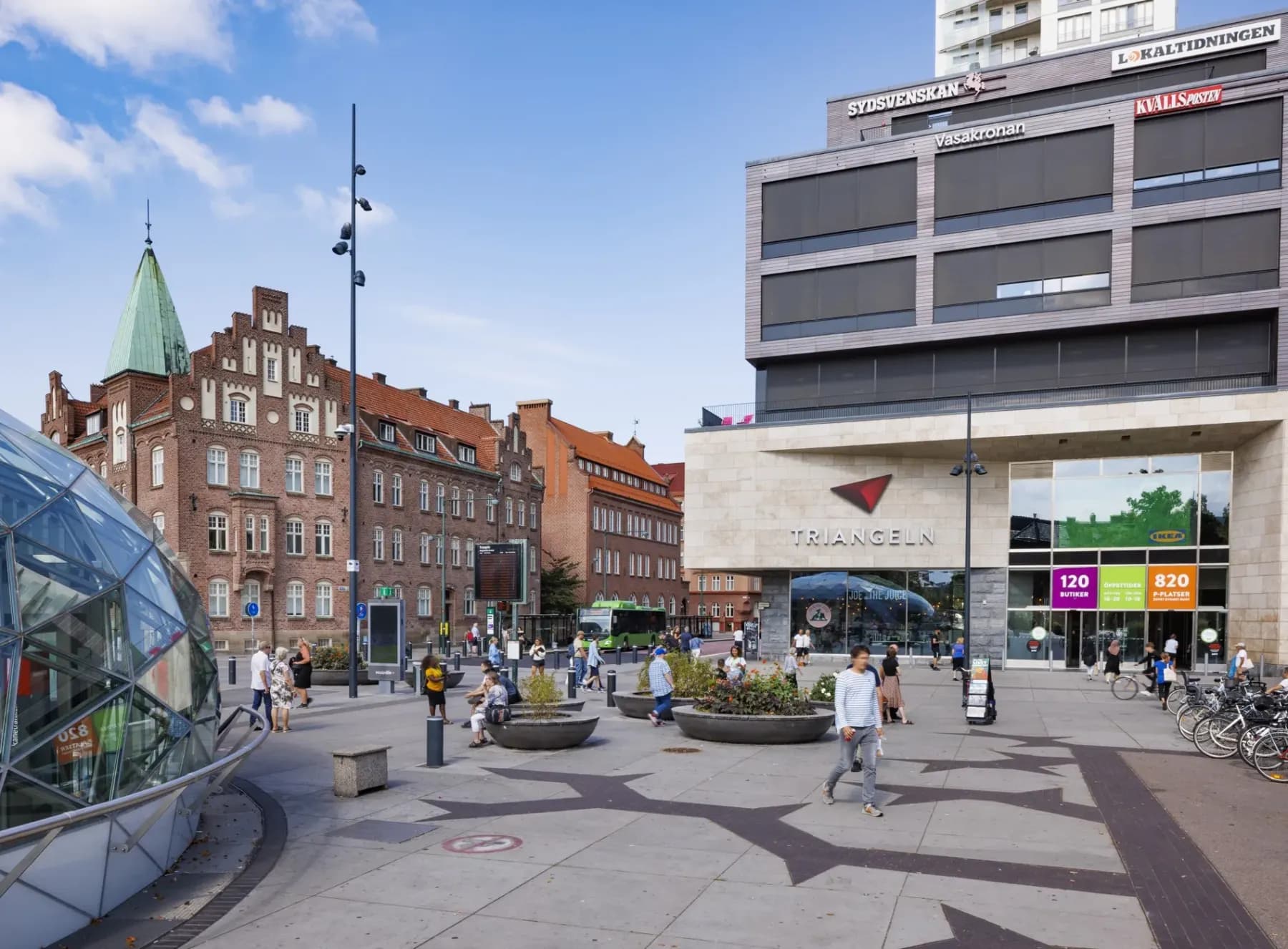 Triangeln, Malmö – 70-250 m²