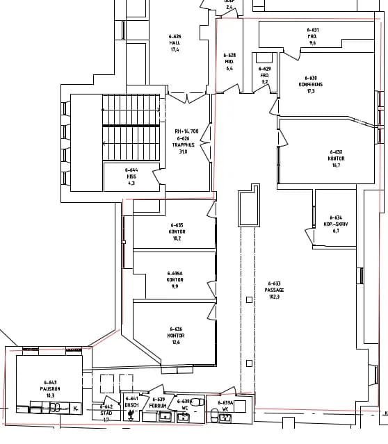 227 kvm på Storgatan 26, Sundsvall – bild 2
