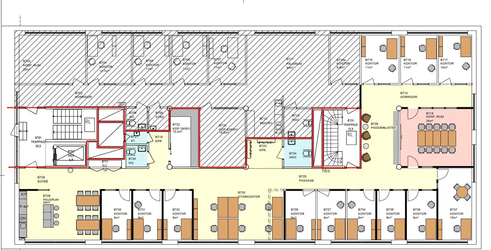 325 kvm på Universitetsallén 32, Sundsvall – bild 2