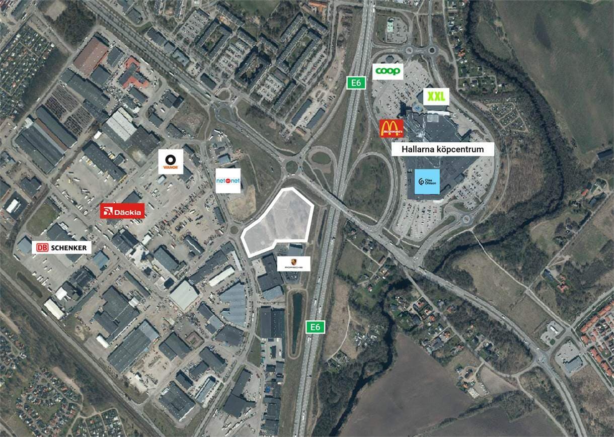 Ryttarevägen 11, Halmstad – 11 000 m²