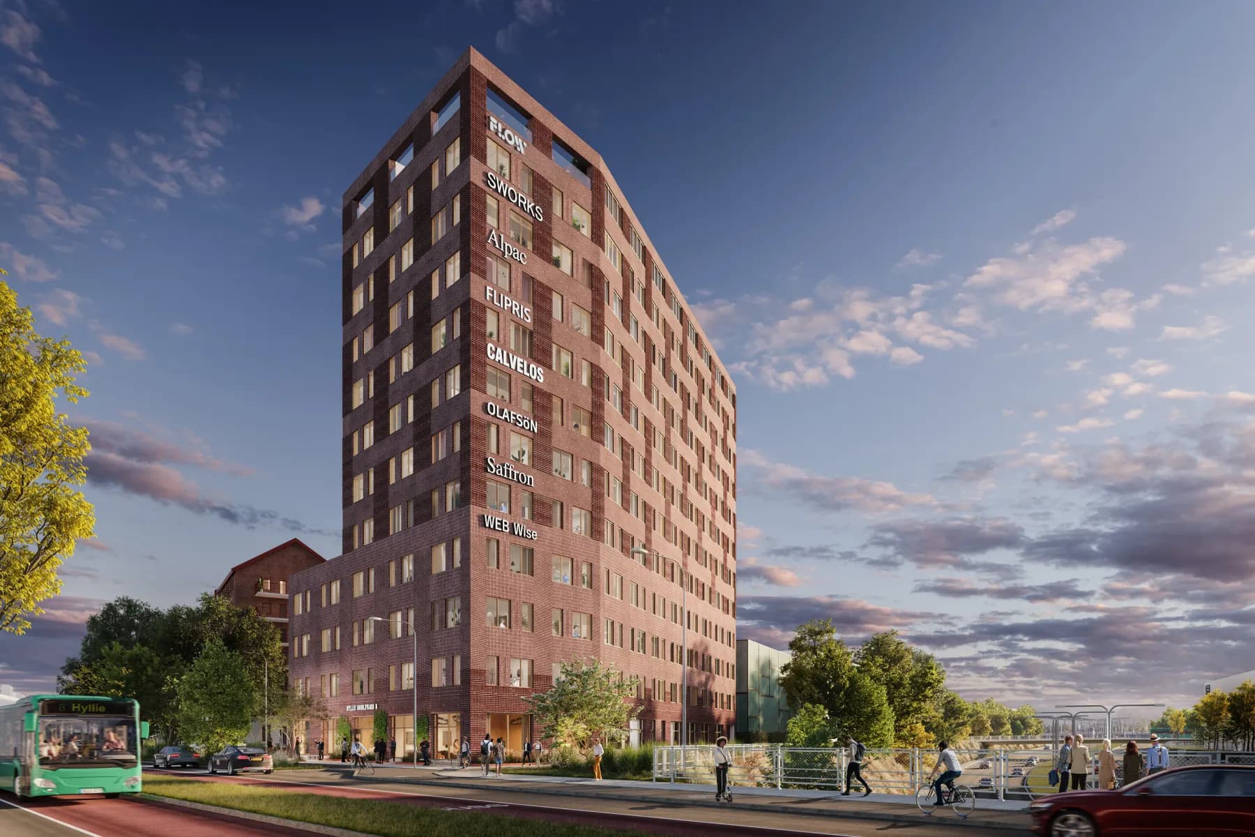 Hyllie Boulevard, Malmö – 400 m²