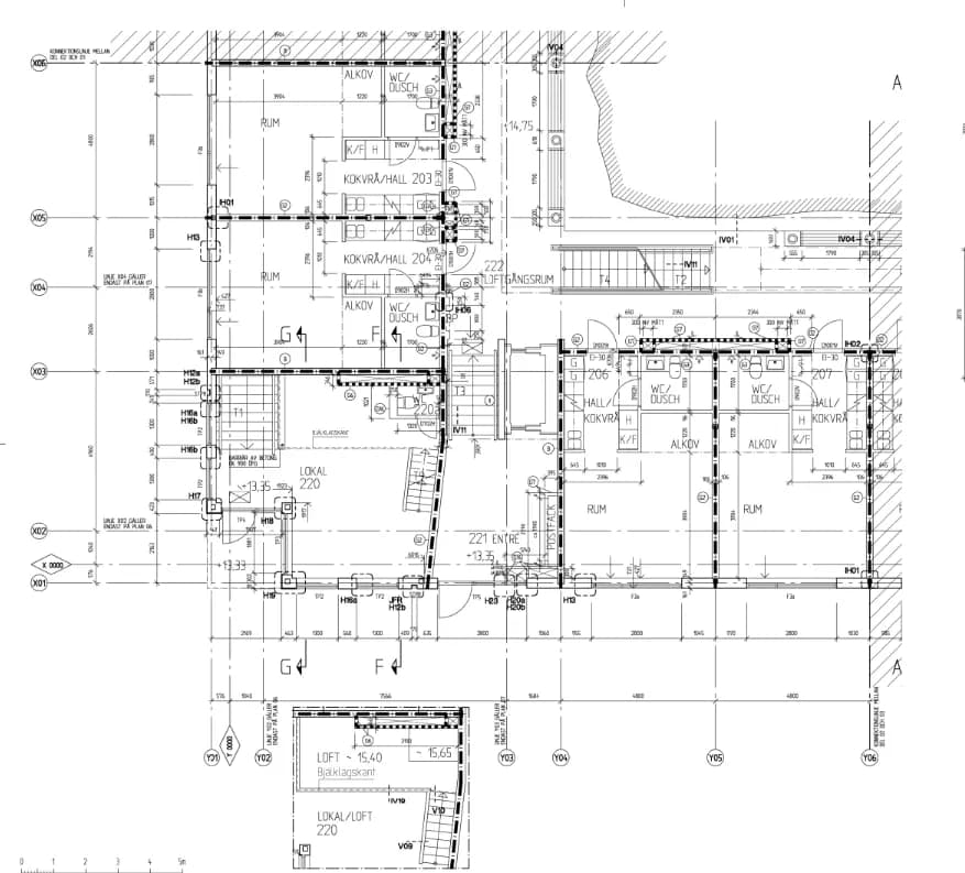 Kontorslokal i tre plan om 146 kvm – bild 2