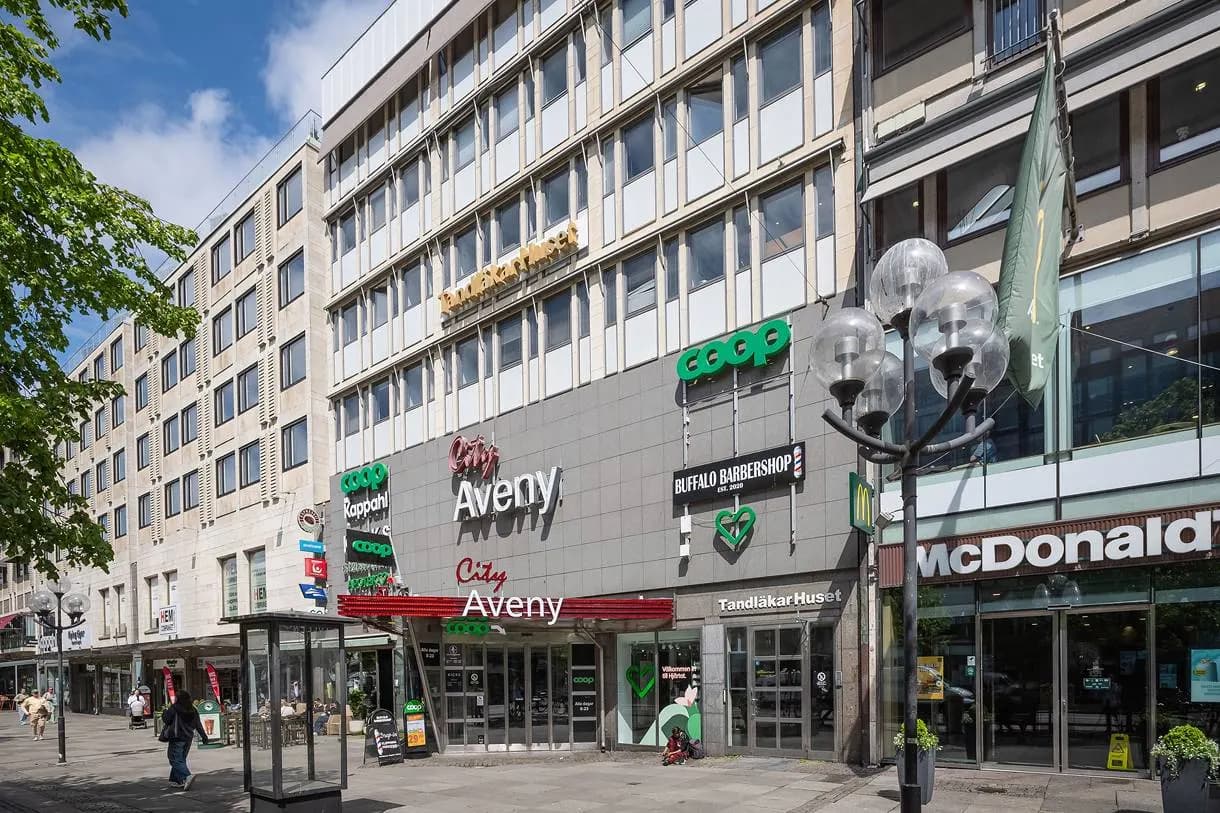 Lokal på våning 4 mitt på Avenyn