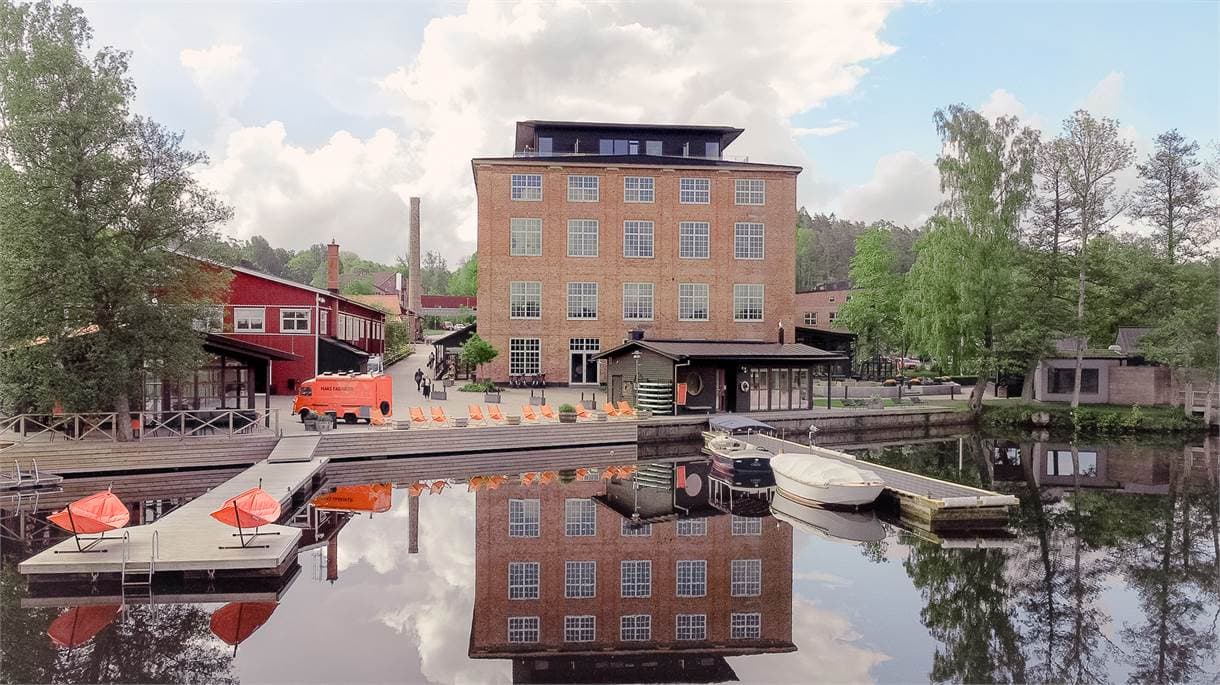Kontor i unika Nääs Fabriker