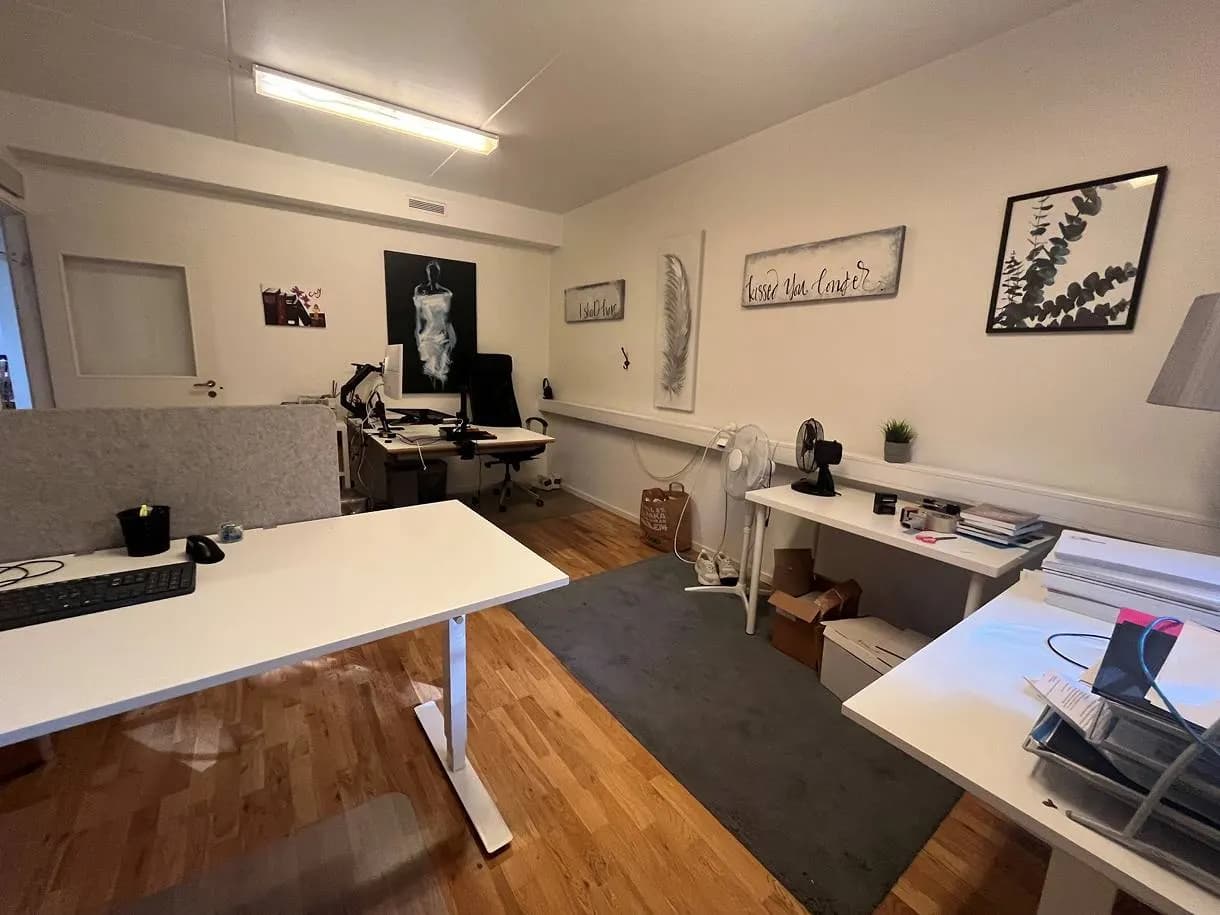 Kontor med generösa arbetsytor och flexibel planlösning