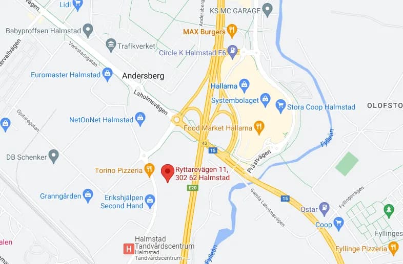 Ryttarevägen 11, Halmstad – 2 000-6 000 m²