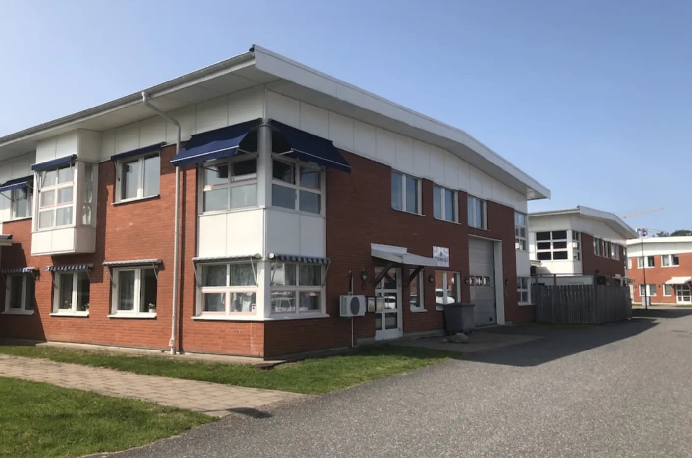 Kontorslokal med rumsindelad planlösning på